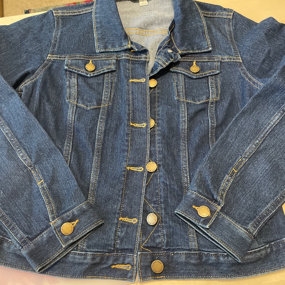 Lands’ End Girls Denim Jean Jacket